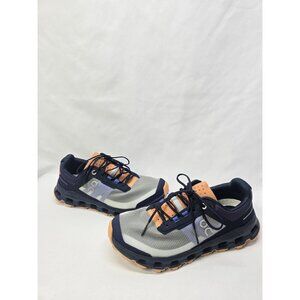 On Running Athletic Shoes - Navy and Orange